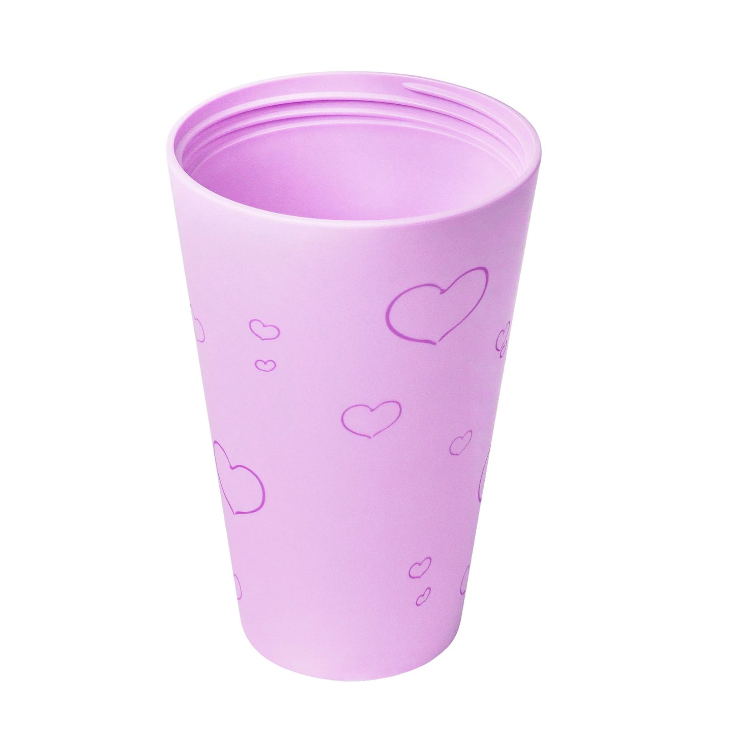 Diddl Coffee-to-go-Becher, Lila ohne Deckel