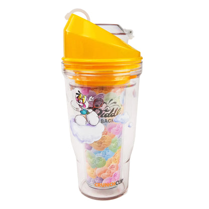 Diddl CrunchCup - Müslibecher to-go, gelber Deckel
