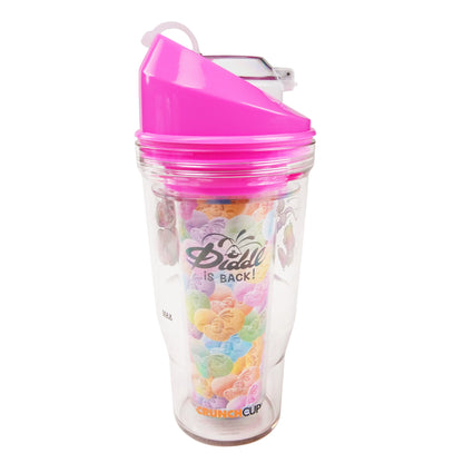 Diddl CrunchCup - Müslibecher to-go, rosa Deckel