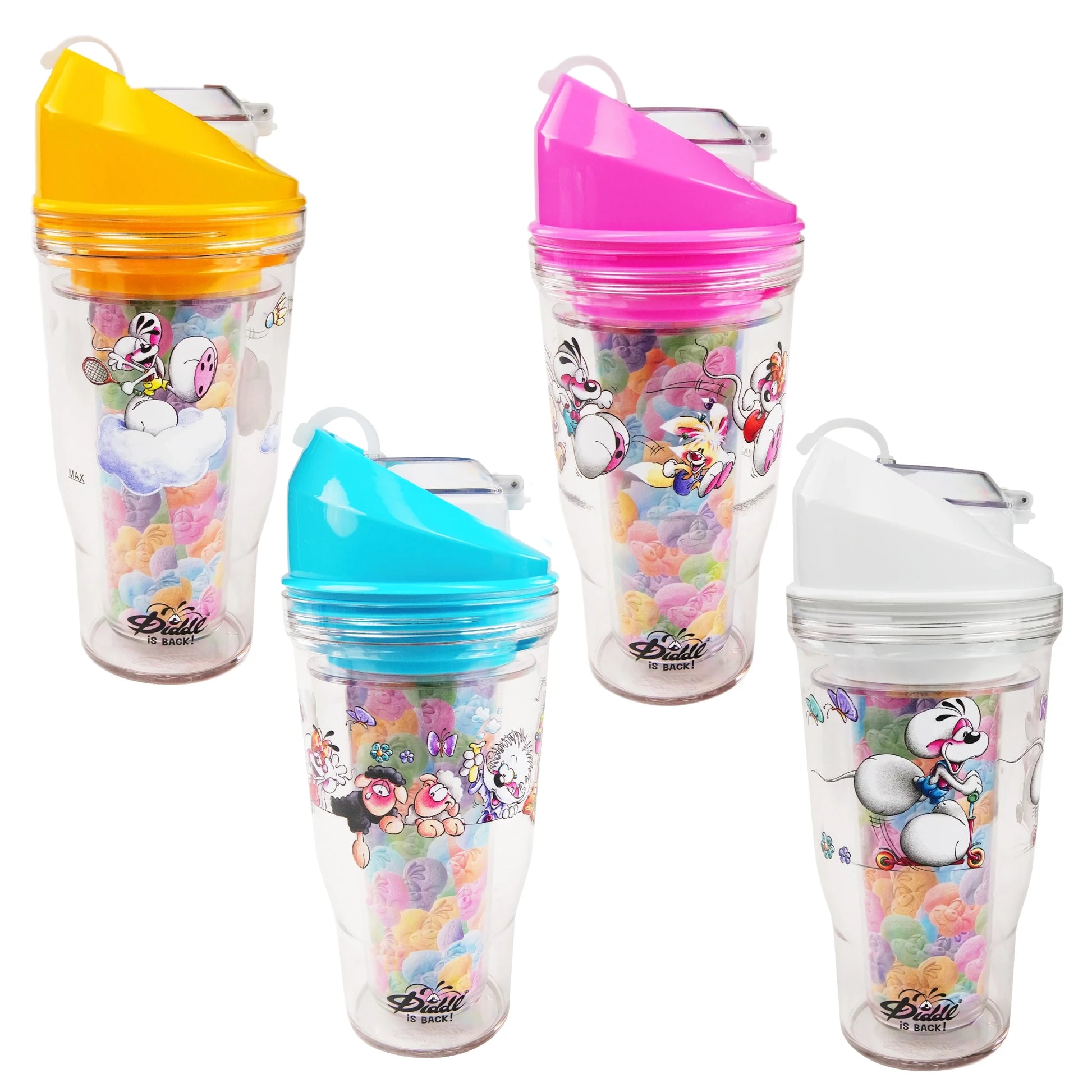 Diddl CrunchCup - Müslibecher to-go, verschiedene Farben