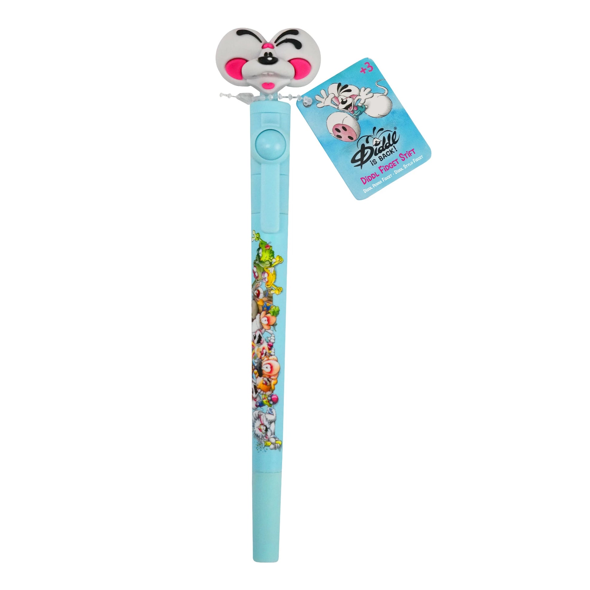 Diddl Fidget-Stift mit Diddl-Topper