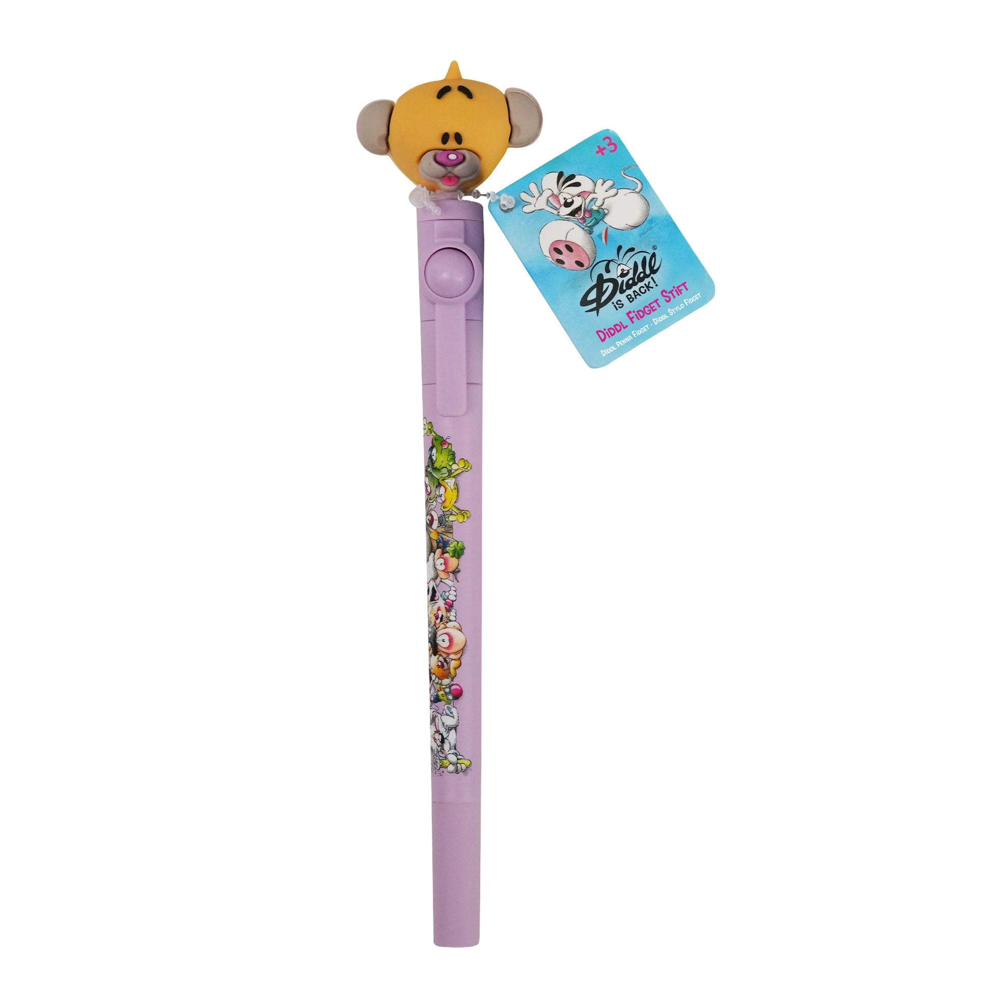 Diddl Fidget-Stift mit Pimboli-Topper