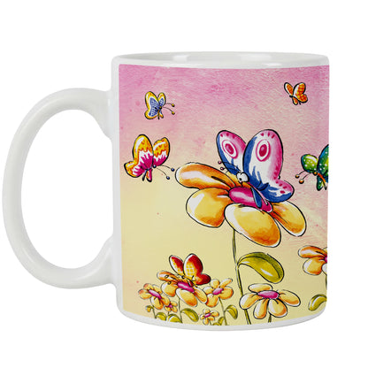 Diddl Tasse - Diddl & Diddlina in Hängematte
