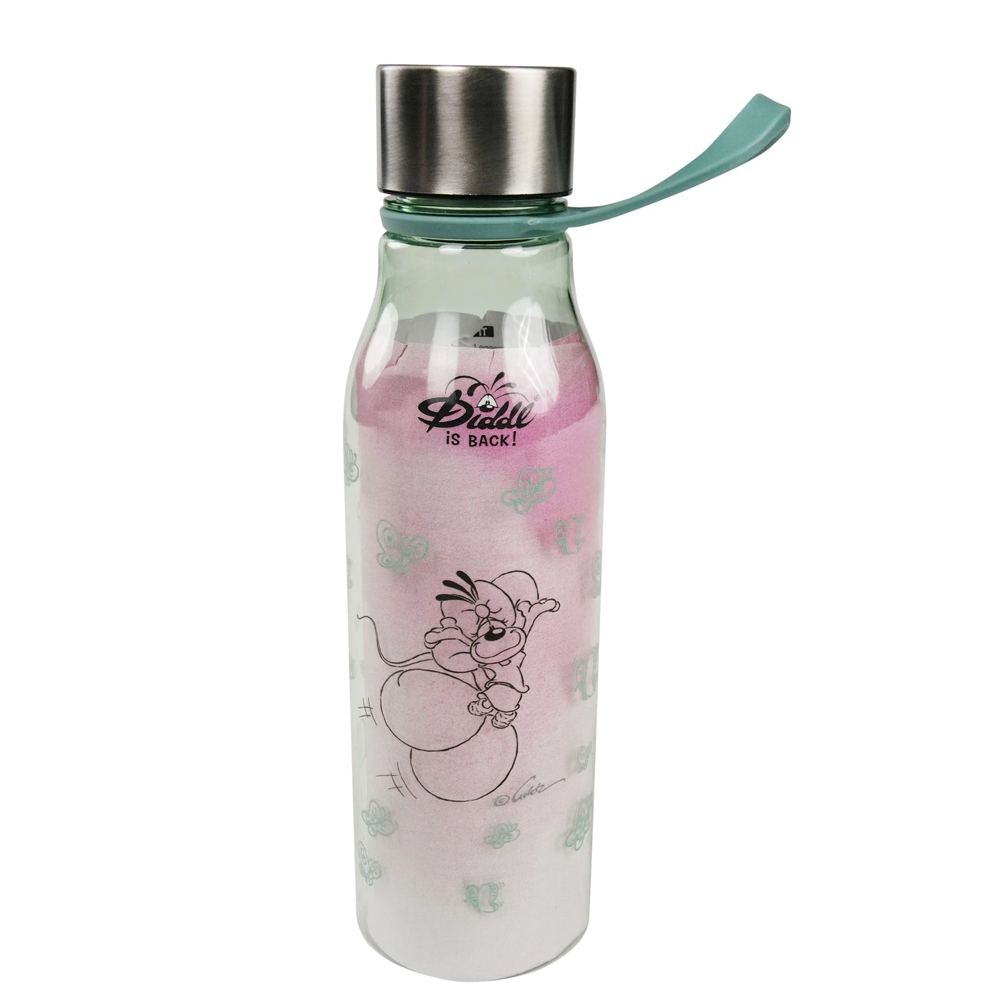 Diddl Trinkflasche mit Trageschlaufe