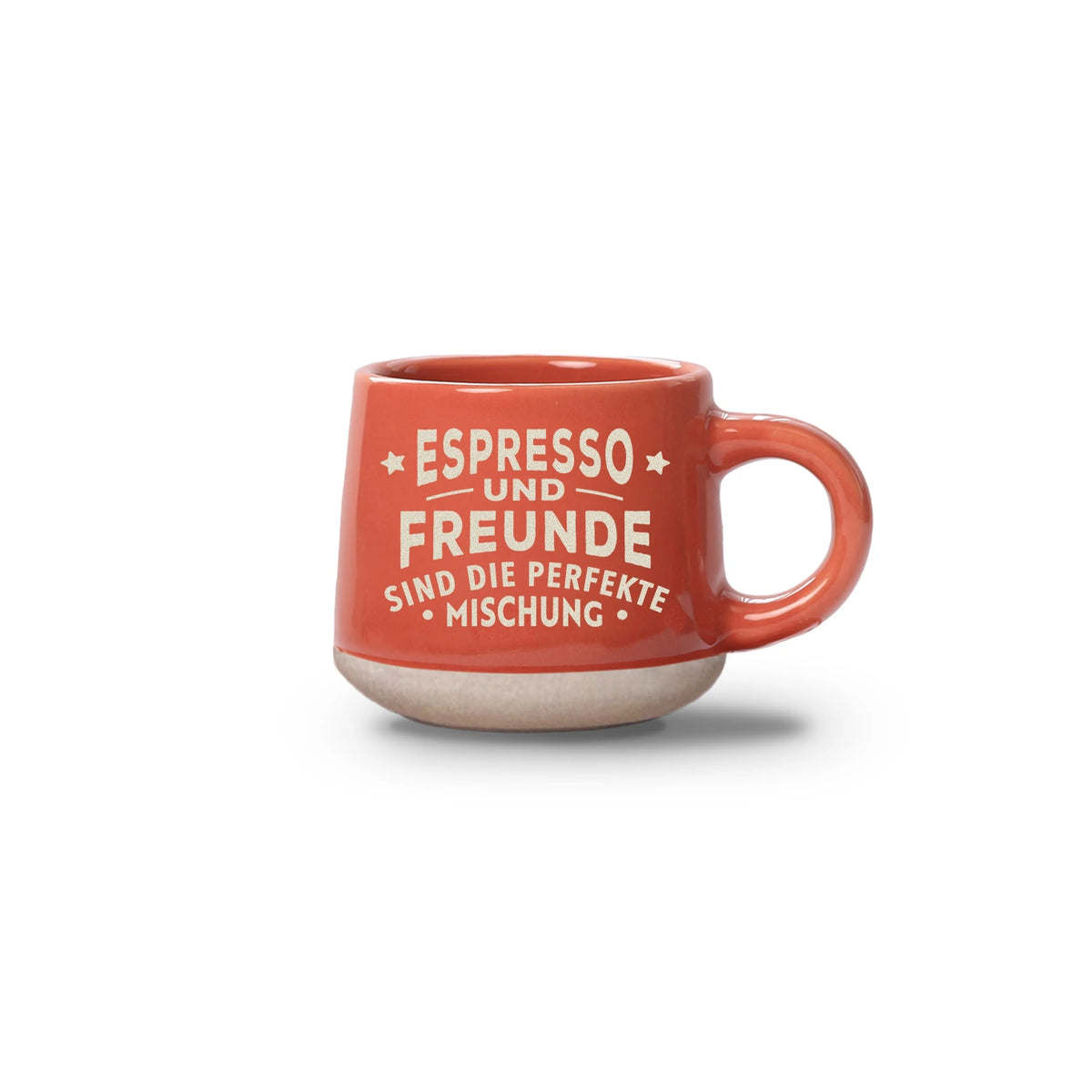 Espressotasse - Espresso und Freunde 60 ml, Rot