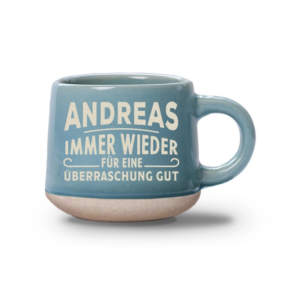 Espressotasse - Andreas 60 ml, Blau