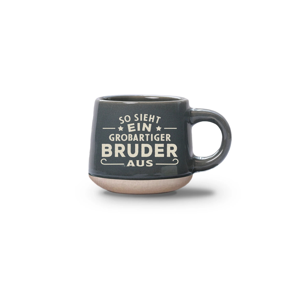 Espressotasse - Bruder 60 ml, Grau