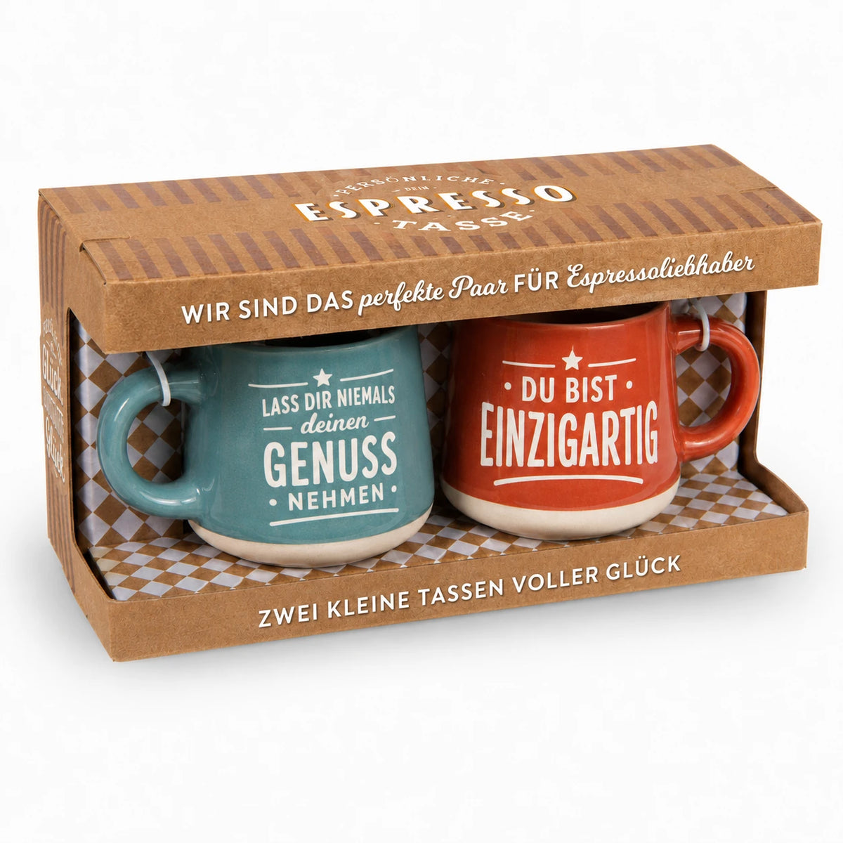Personalisiertes Espresso Geschenkset "Lass dir niemals"