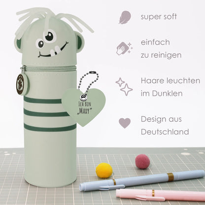 Federmäppchen aus Silikon „Monster Maxy“ Eigenschaften