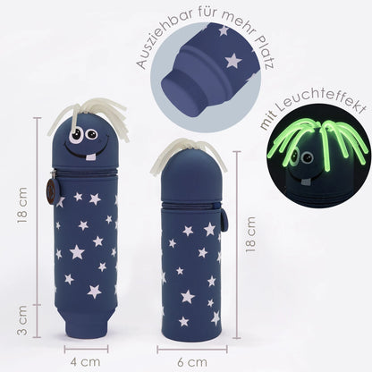 Federmäppchen aus Silikon „Monster Zilly“ Details