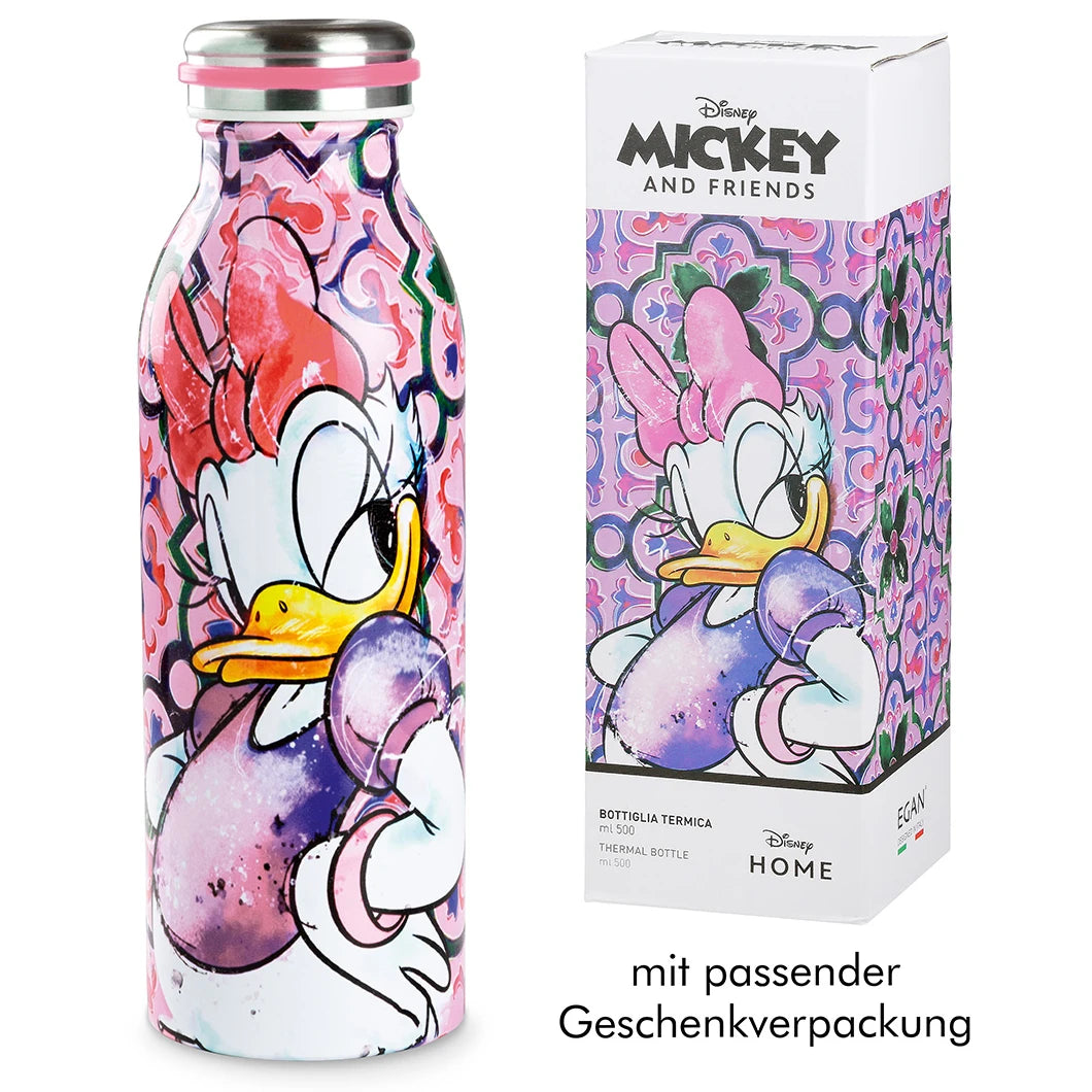 Disney Isolierflasche "Daisy Duck" mit Geschenkverpackung