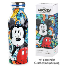 Disney Isolierflasche "Mickey" aus Edelstahl mit Geschenkverpackung