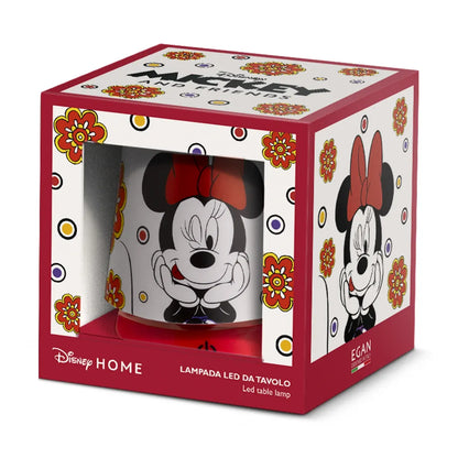 Disney LED-Tischleuchte "Minnie" aus Kunststoff mit Geschenkbox