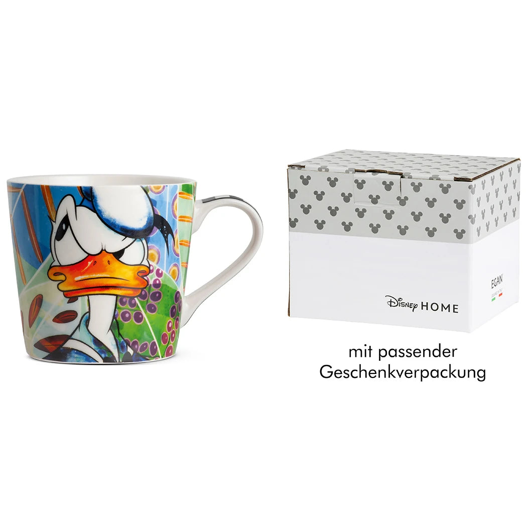 Disney Tasse „Donald Duck“ aus Porzellan mit Geschenkverpackung