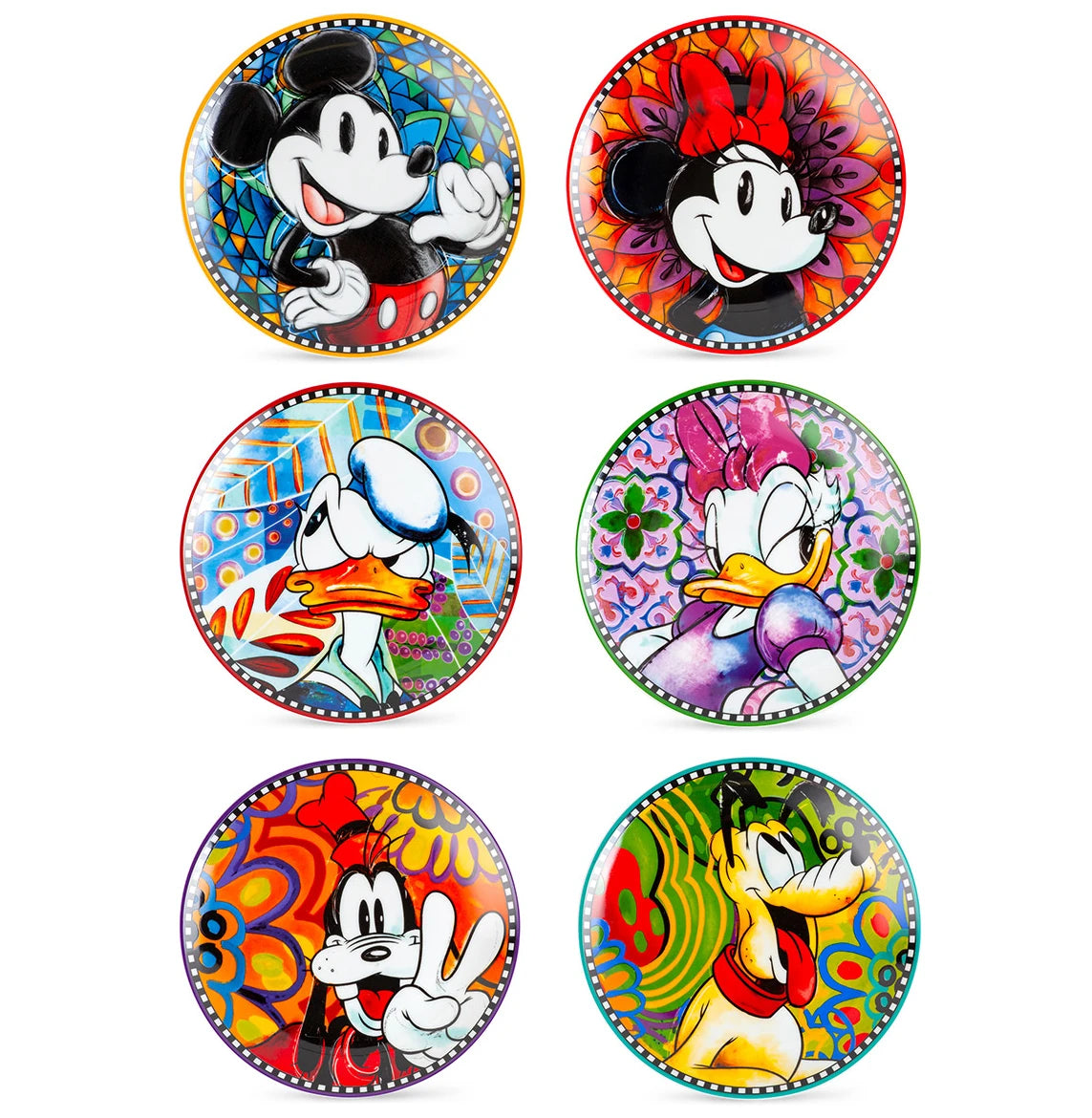 Disney Teller-Set „forever & ever“ aus Porzellan, Ø 19 cm