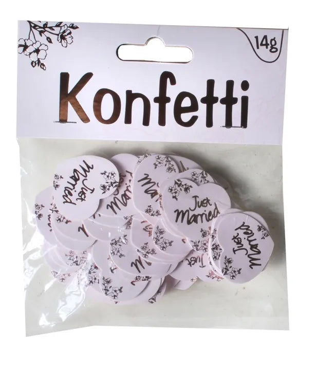 Just Married Konfetti in Roségold, 14 g