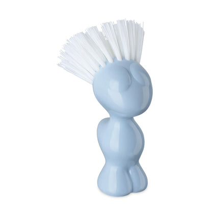 Gemüsebürste TWEETIE aus melaminfreiem Thermoplast Hellblau