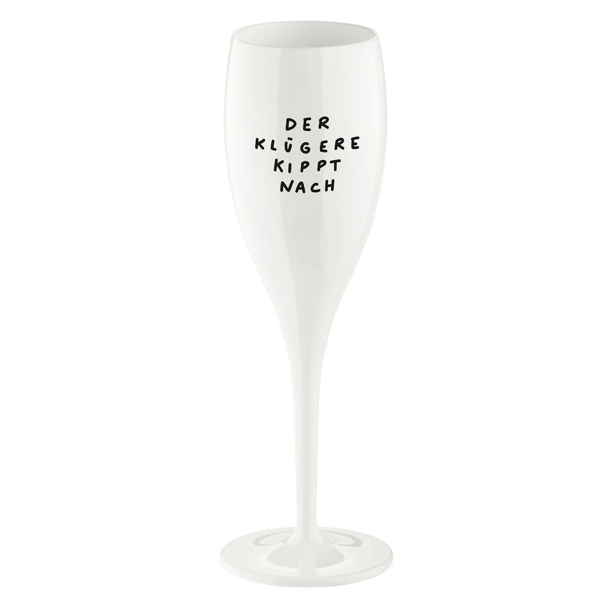 Glas mit Druck CHEERS No. 1 aus melaminfreiem Thermoplast