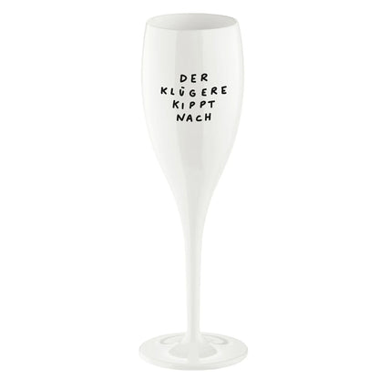 Glas mit Druck CHEERS No. 1 aus melaminfreiem Thermoplast
