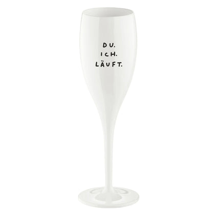 Glas mit Druck CHEERS No. 1 aus melaminfreiem Thermoplast