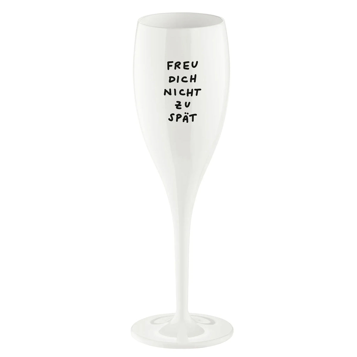 Glas mit Druck CHEERS No. 1 aus melaminfreiem Thermoplast