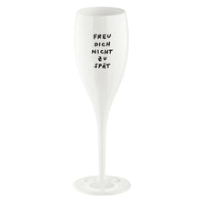Glas mit Druck CHEERS No. 1 aus melaminfreiem Thermoplast