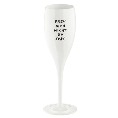 Glas mit Druck CHEERS No. 1 aus melaminfreiem Thermoplast