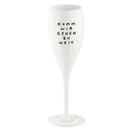 Glas mit Druck CHEERS No. 1 aus melaminfreiem Thermoplast
