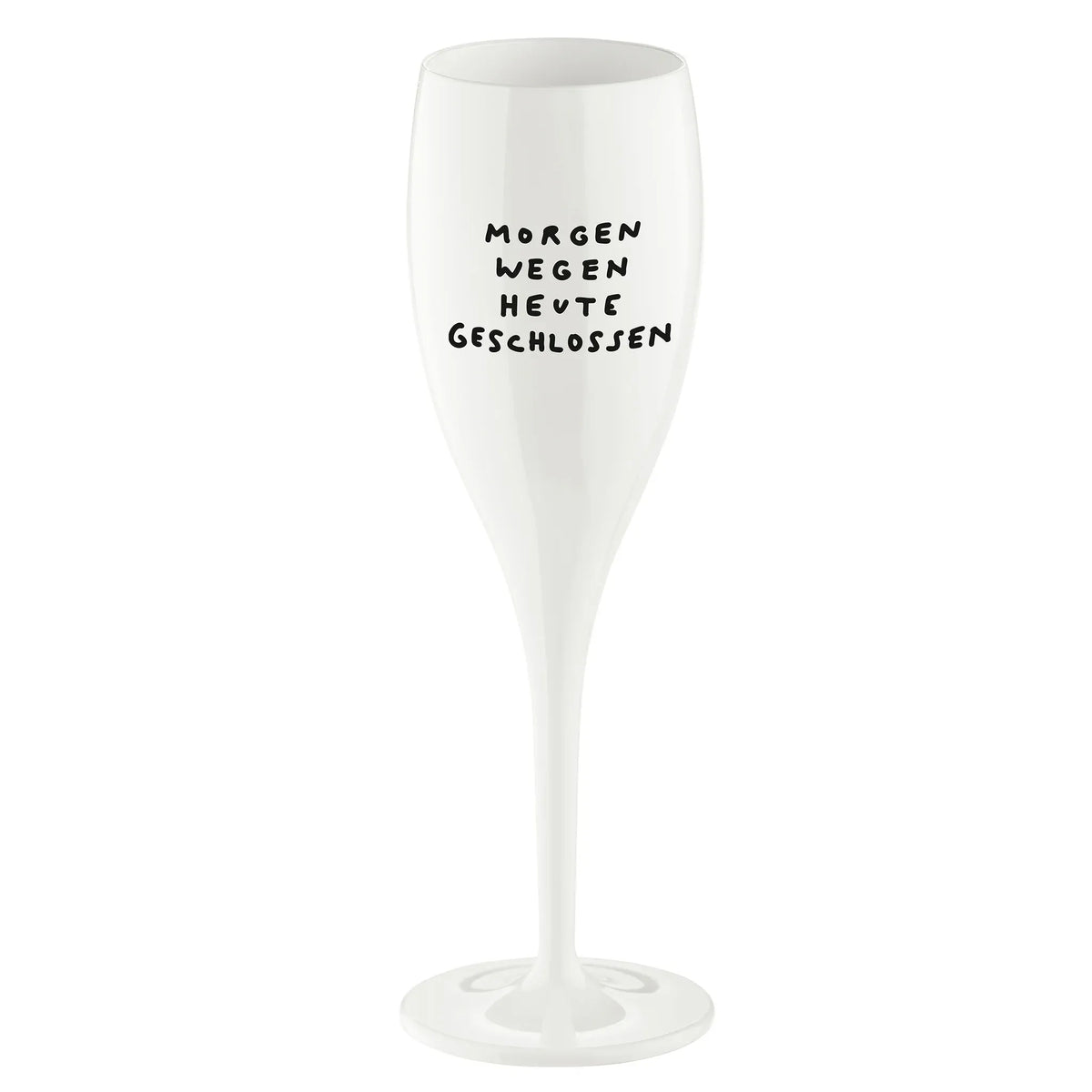 Glas mit Druck CHEERS No. 1 aus melaminfreiem Thermoplast