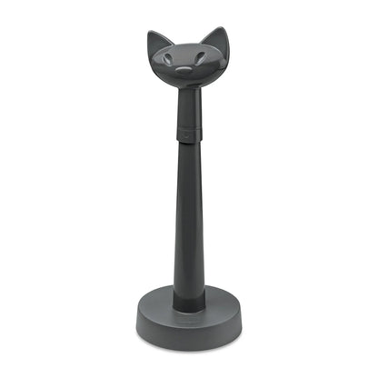 Küchenrollenhalter MIAOU im Katzendesign Grau