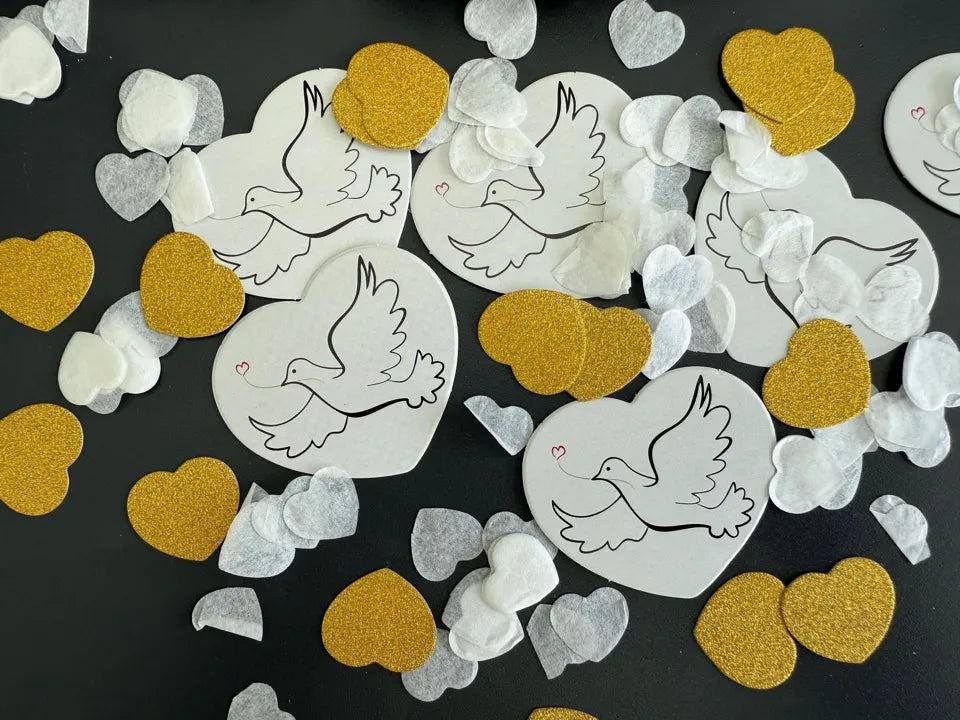 Maxi-Konfetti für Hochzeit
