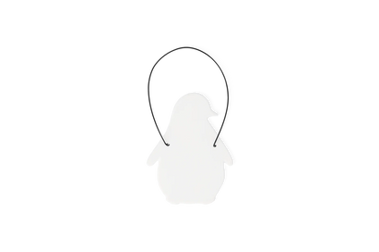 Räder Wintertier-Anhänger Pinguin aus Porzellan Rückseite