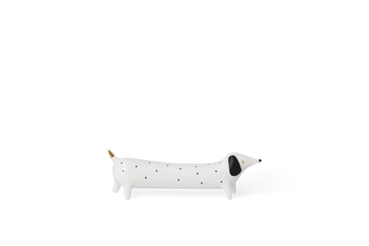 Räder Figur Dackel "Wau" aus Porzellan