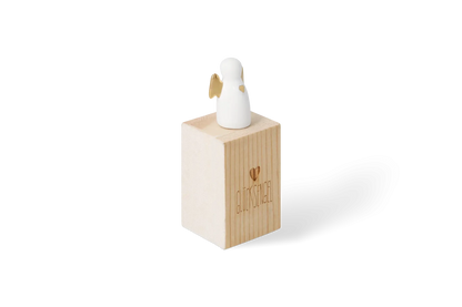 Räder Glückskästchen "Glücksengel" aus Porzellan und Holz