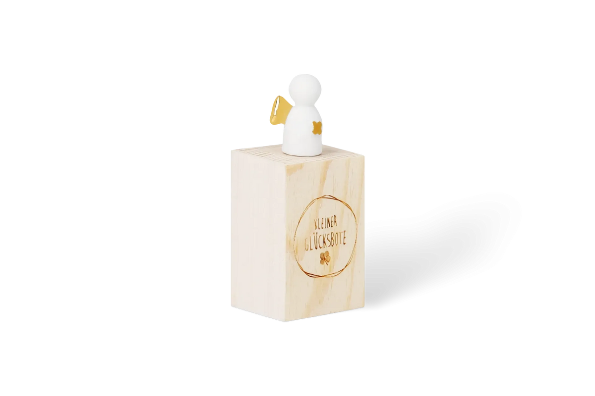 Räder Glückskästchen "Schutzengel" aus Porzellan und Holz