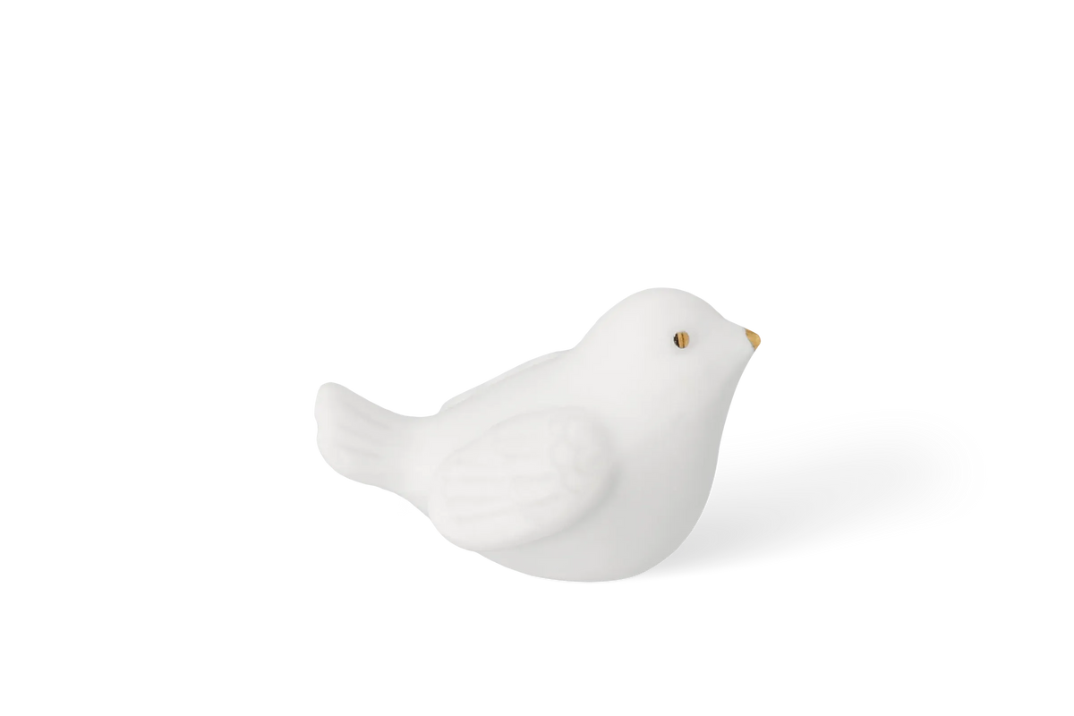Räder Glückskästchen "Vogel" aus Porzellan und Holz