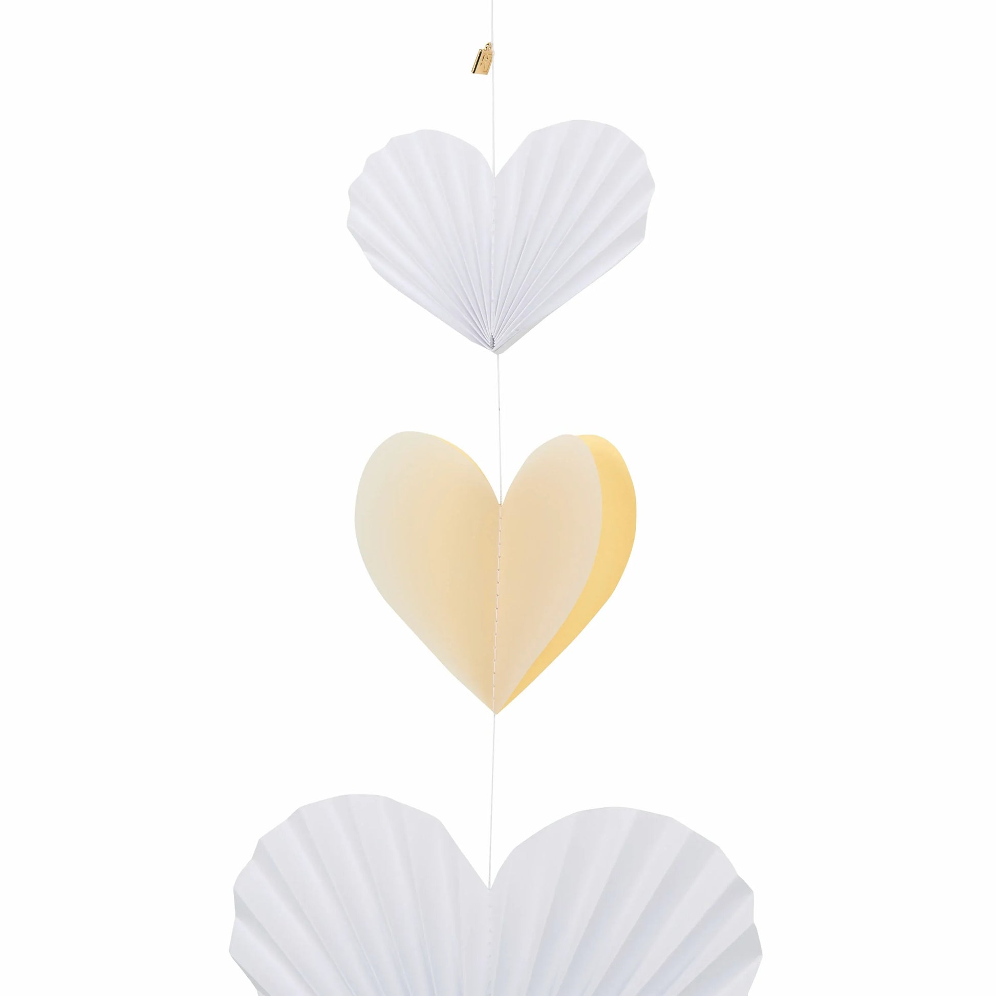 Kette "Goldenes Herz", 65 cm