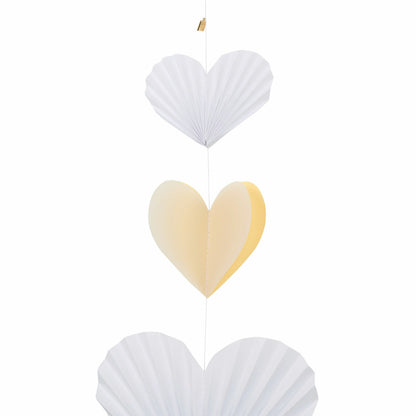 Kette "Goldenes Herz", 65 cm