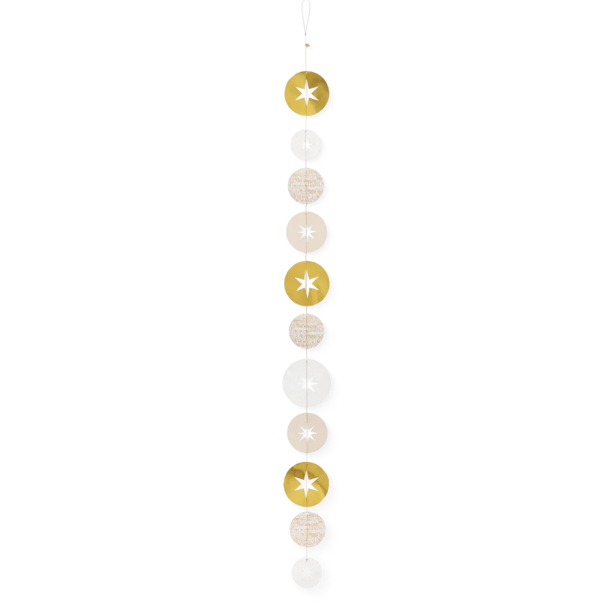 Räder Kreiskette "Goldschimmer" aus Papier, 117 cm