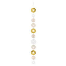 Räder Kreiskette "Goldschimmer" aus Papier, 117 cm