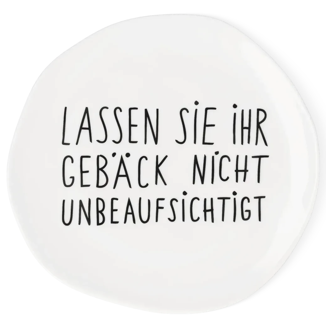 Räder Kleiner Teller "Gebäck" aus Porzellan