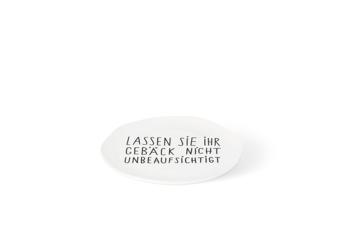 Räder Kleiner Teller "Gebäck" aus Porzellan