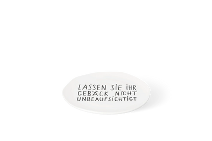 Räder Kleiner Teller "Gebäck" aus Porzellan