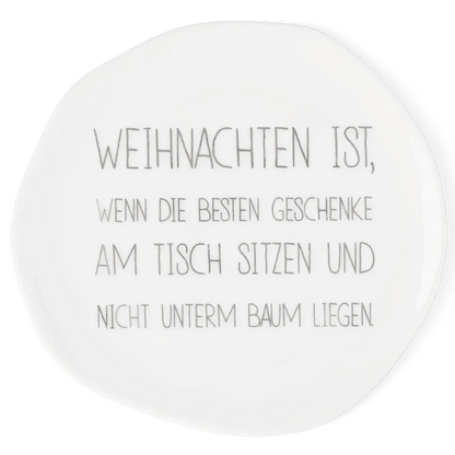 Räder Kleiner Teller "Weihnachten" aus Porzellan