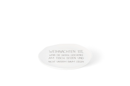 Räder Kleiner Teller "Weihnachten" aus Porzellan