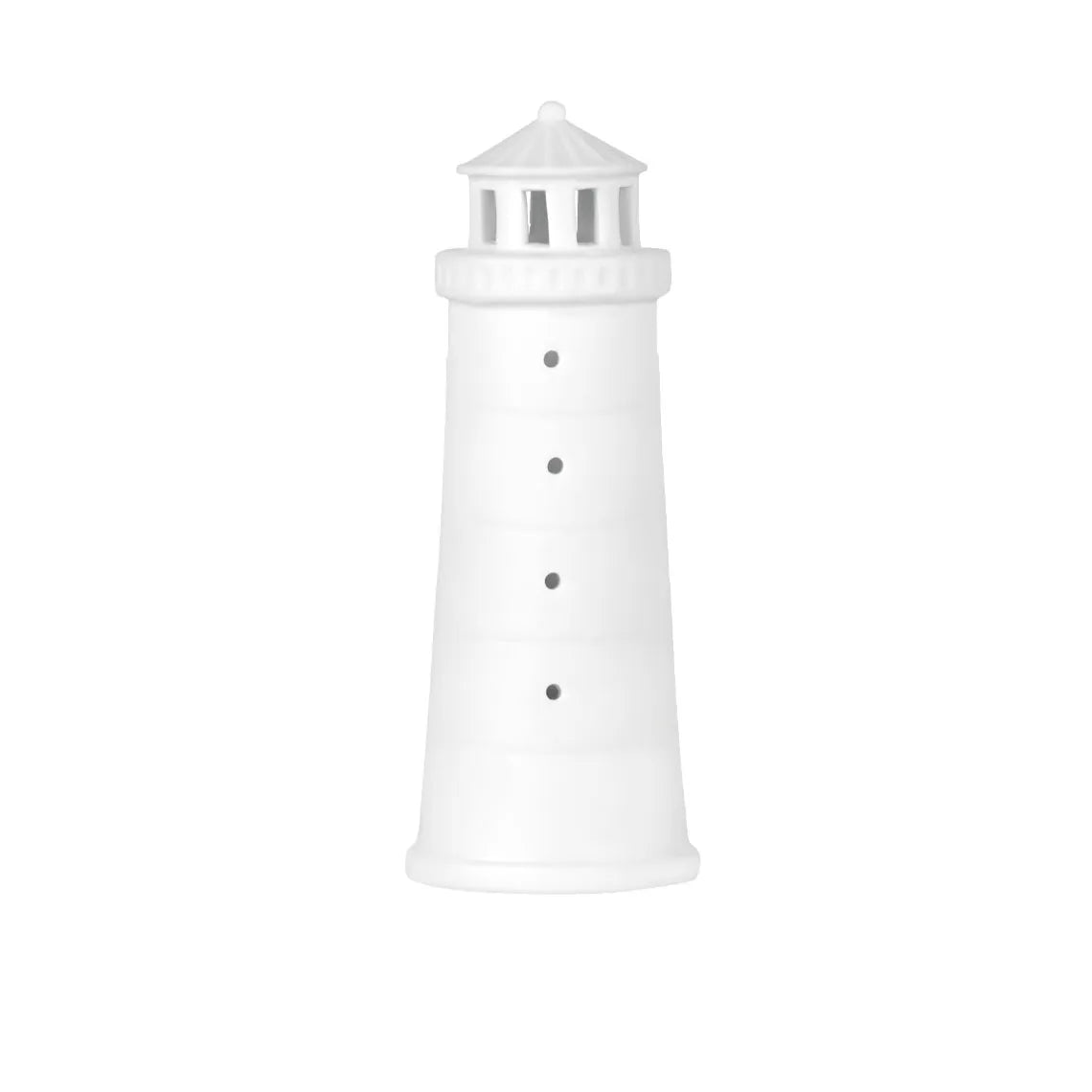 LED Leuchtturm "Meeresrauschen" aus Porzellan