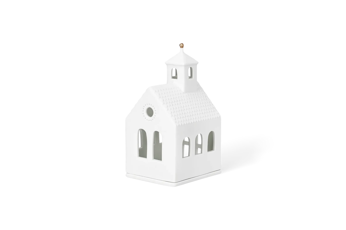 Räder kleines Lichthaus "Kapelle" aus Porzellan