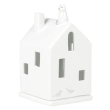 Lichthaus "Katze" aus Porzellan