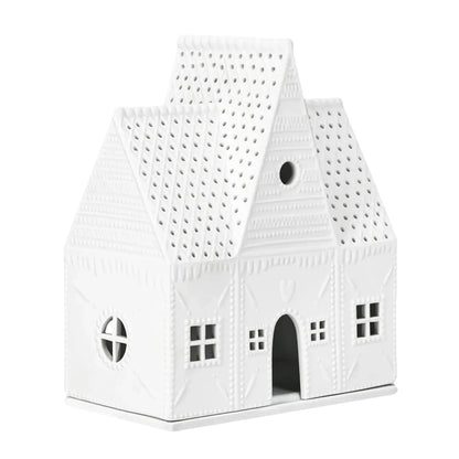 Räder großes Lichthaus "Lebkuchen" aus Porzellan