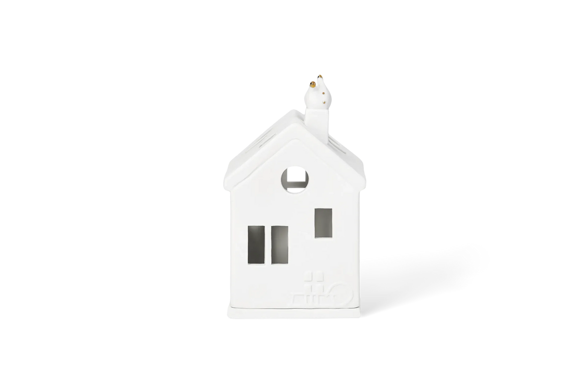 Räder Lichthaus "Santas Füßchen" aus Porzellan